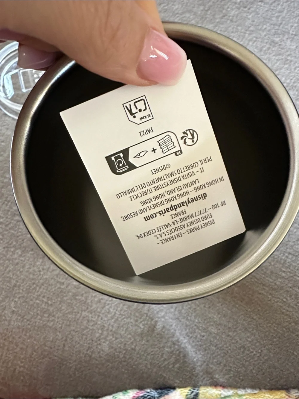 Club 33 corkcicle mug
